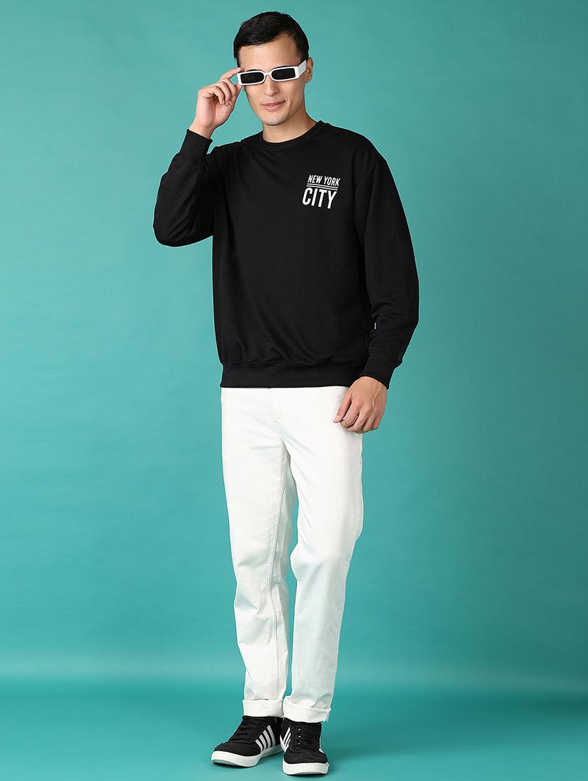 men long sleeve regular fit sweatshirt - 21593499 - Standard Image - 3