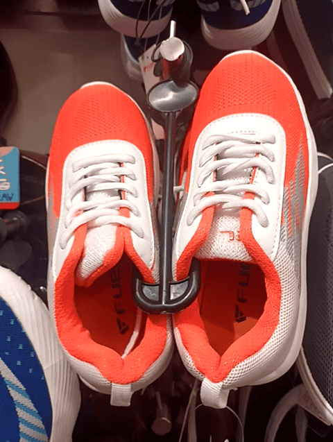 orange pvc casual shoes - 21593519 - Standard Image - 0