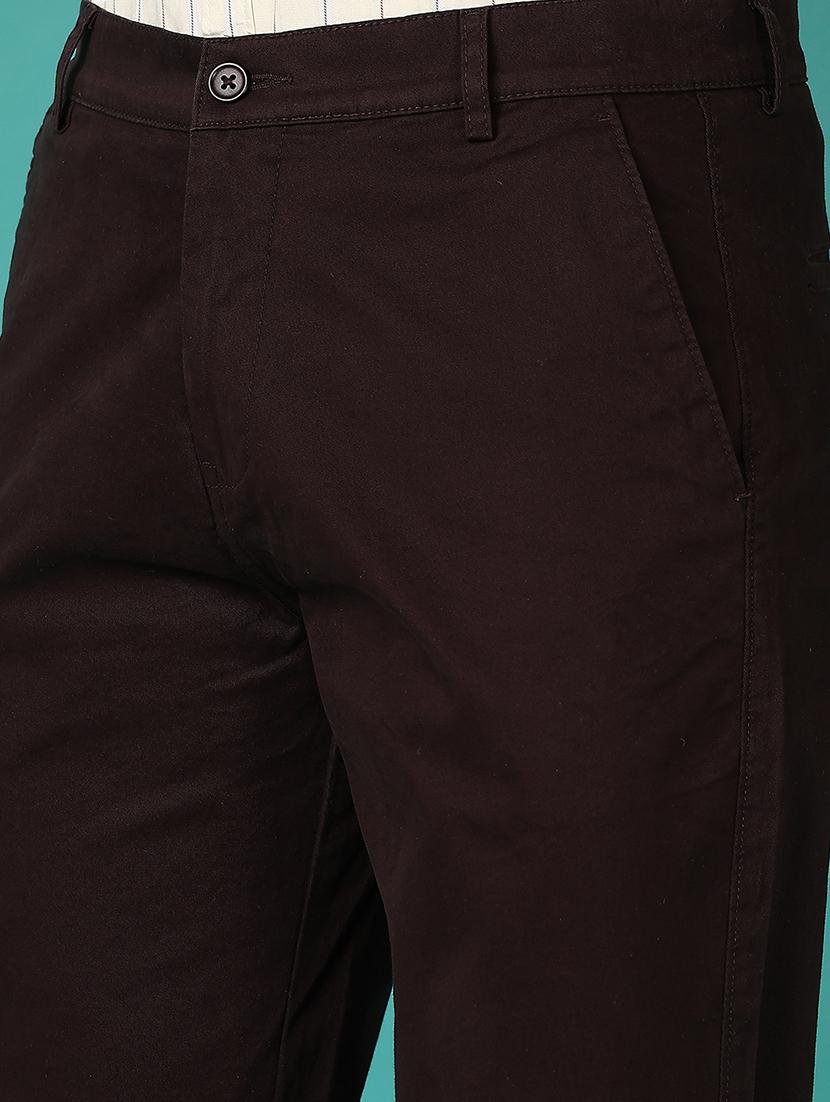 men solid chinos casual trouser - 21593732 - Standard Image - 5