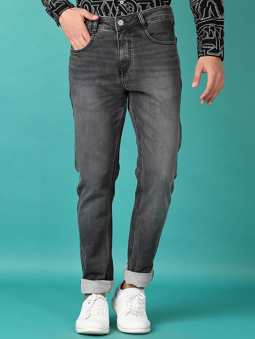 men solid mid rise slim fit jean - 21593868 - Zoom Image - 0