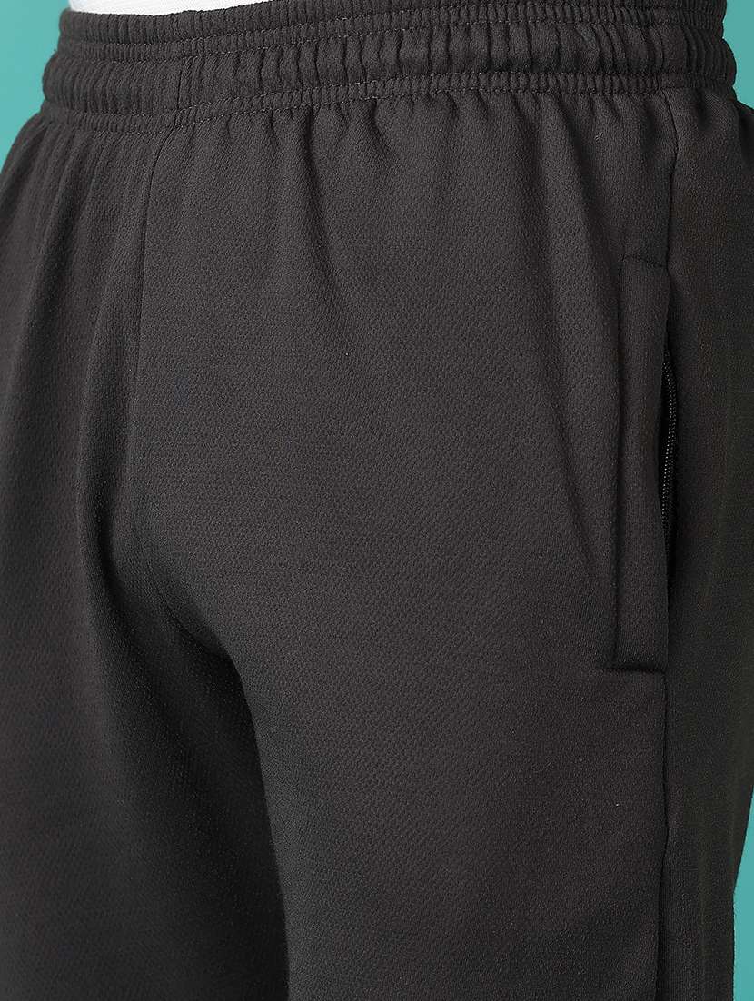 men solid full length track pant - 21593937 - Standard Image - 3