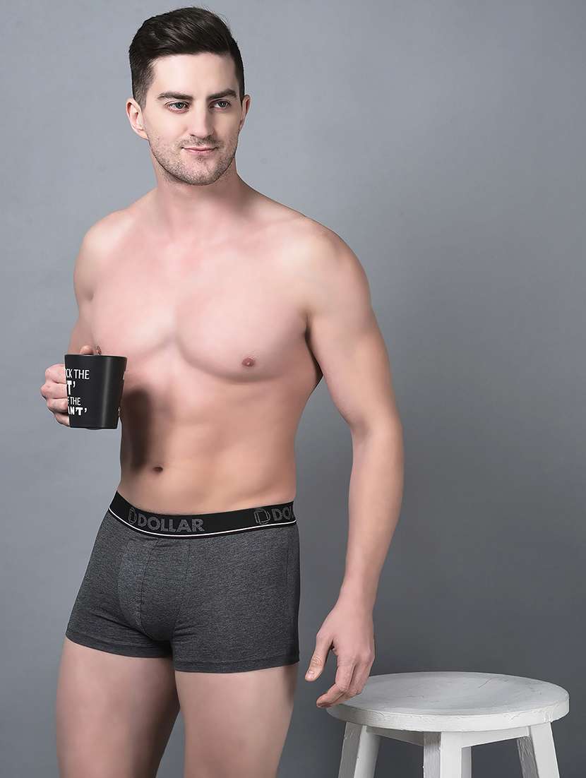 men pack of 2 solid trunks - 21594011 -  Standard Image - 3