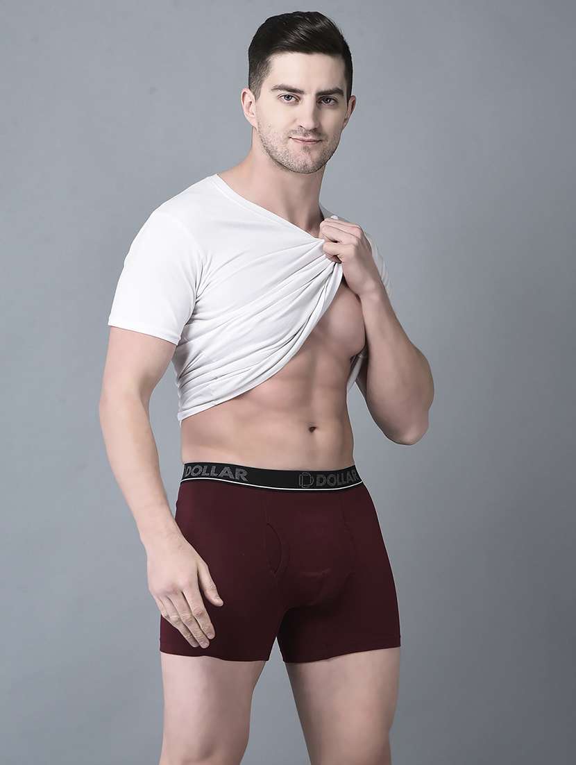 men pack of 2 solid trunks - 21594016 - Standard Image - 3