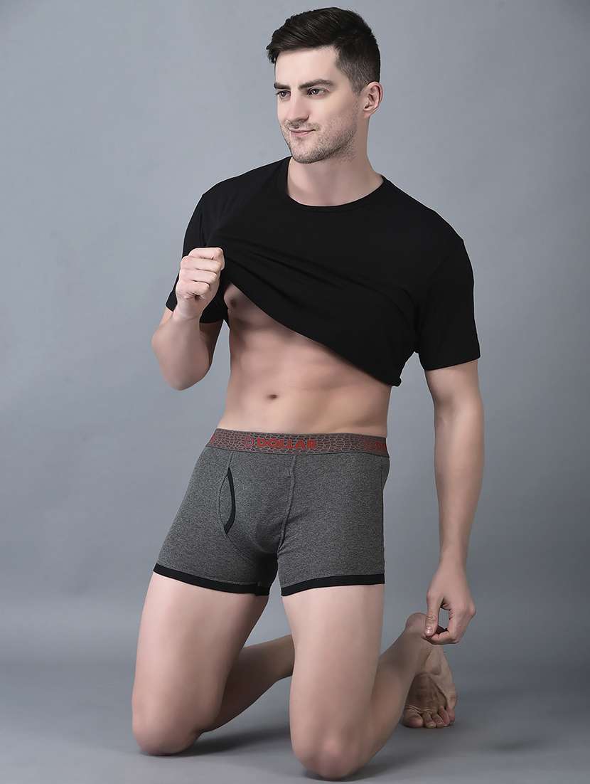 men pack of 2 solid trunks - 21594021 -  Standard Image - 3