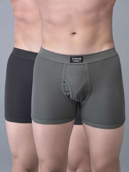 men pack of 2 solid trunks - 21594052 - Standard Image - 0