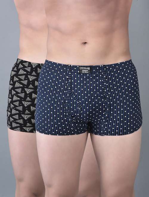 men pack of 2 printed trunks - 21594067 - Standard Image - 0