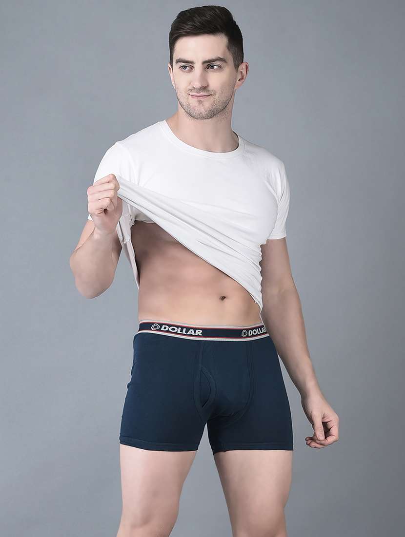 men pack of 2 solid trunks - 21594101 -  Standard Image - 3