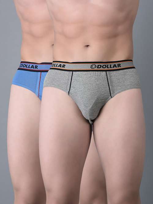 men pack of 2 solid hipster briefs - 21594158 -  Standard Image - 0