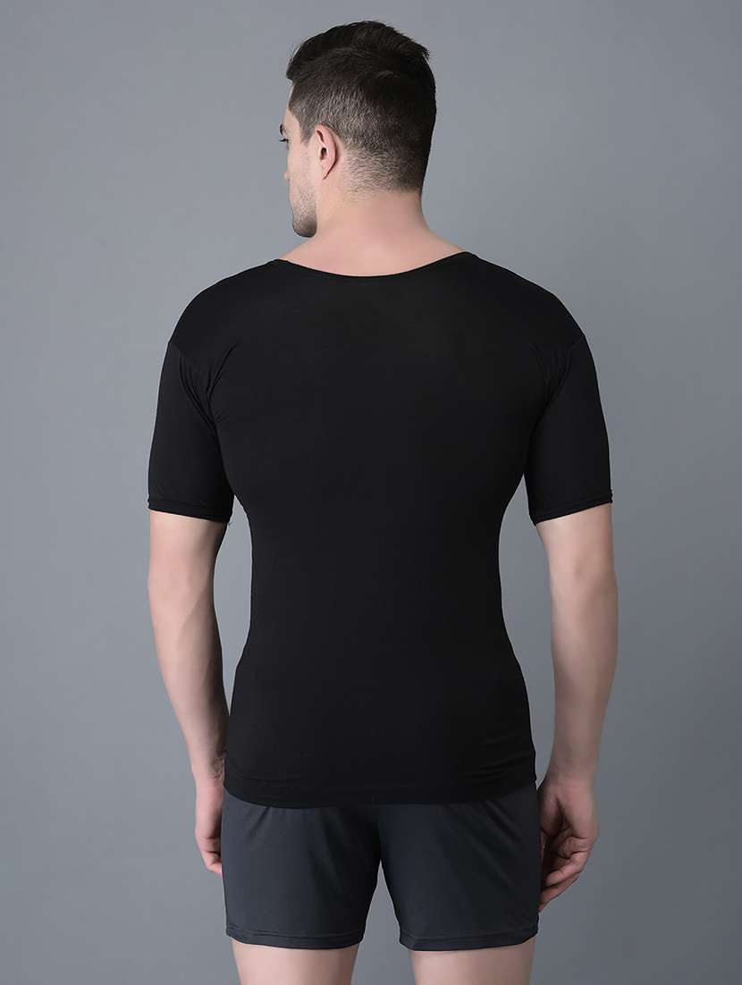 men pack of 2 solid vests - 21594463 -  Standard Image - 3