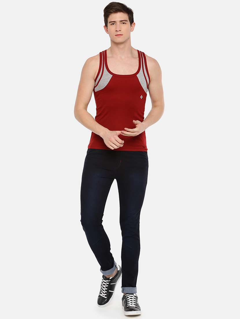 men pack of 2 color block vest - 21594545 -  Standard Image - 3