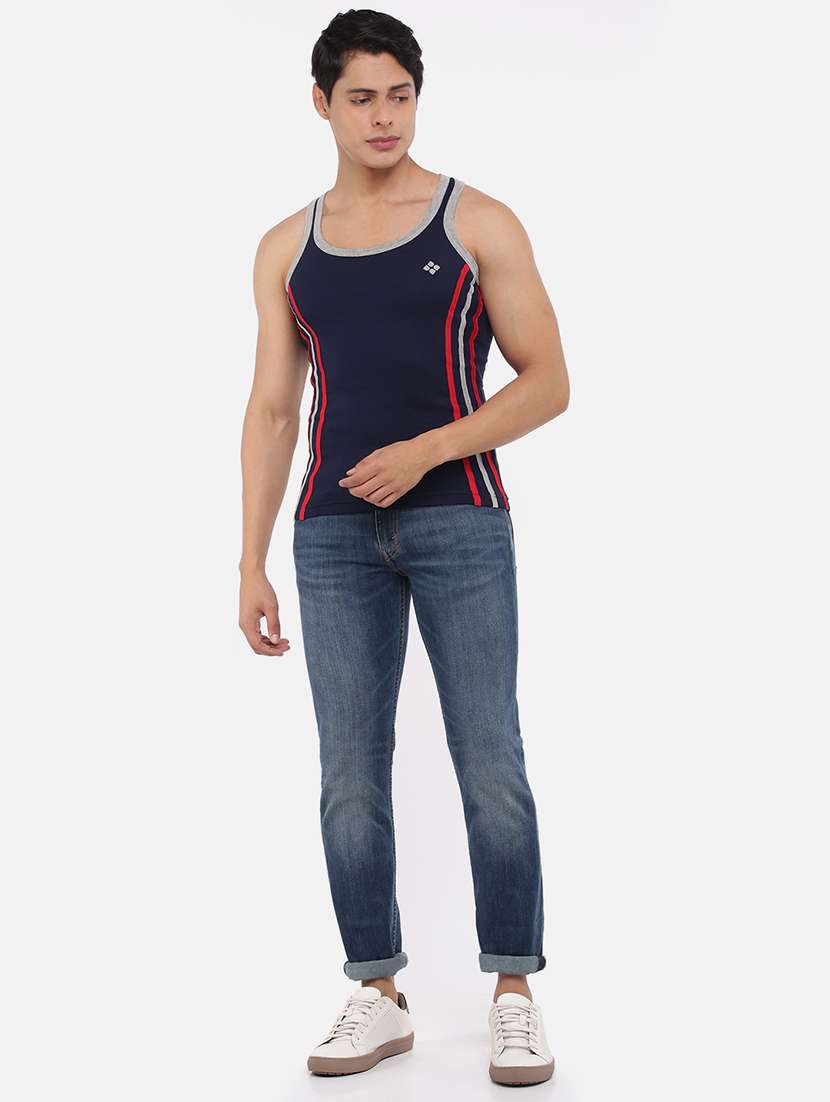 men pack of 2 color block vests - 21594565 -  Standard Image - 3