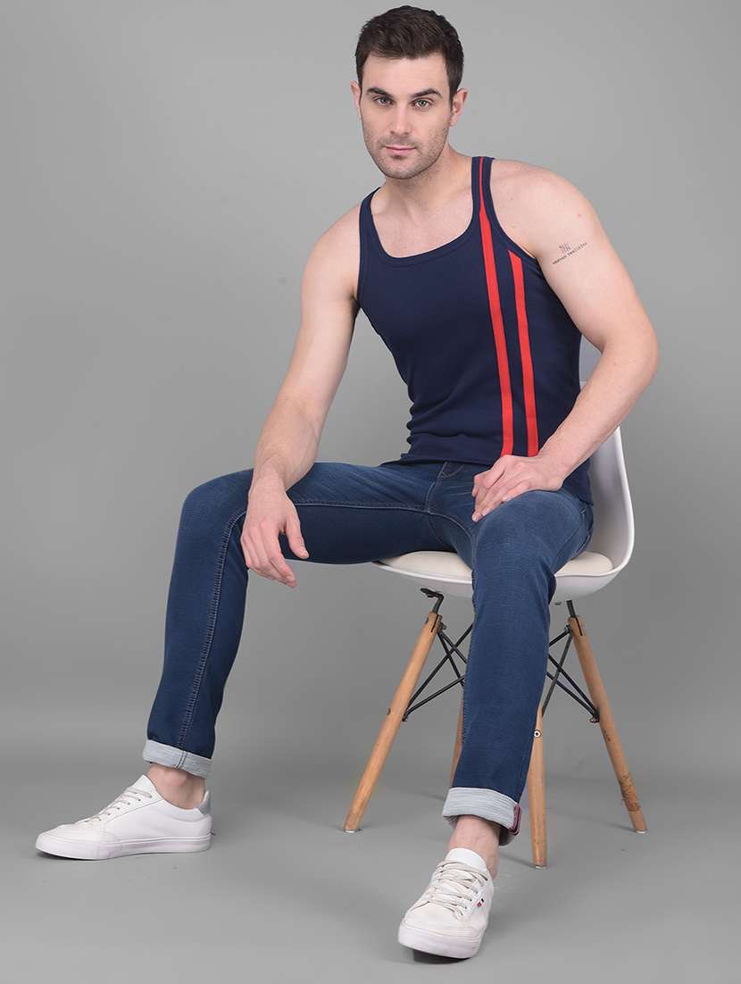 men pack of 2 color block vests - 21594613 -  Standard Image - 3