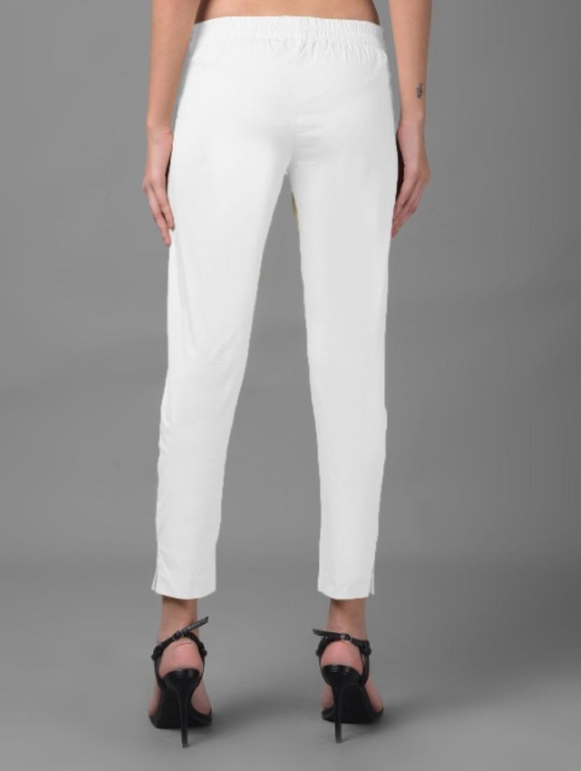women solid ankle length jegging - 21594908 - Standard Image - 3