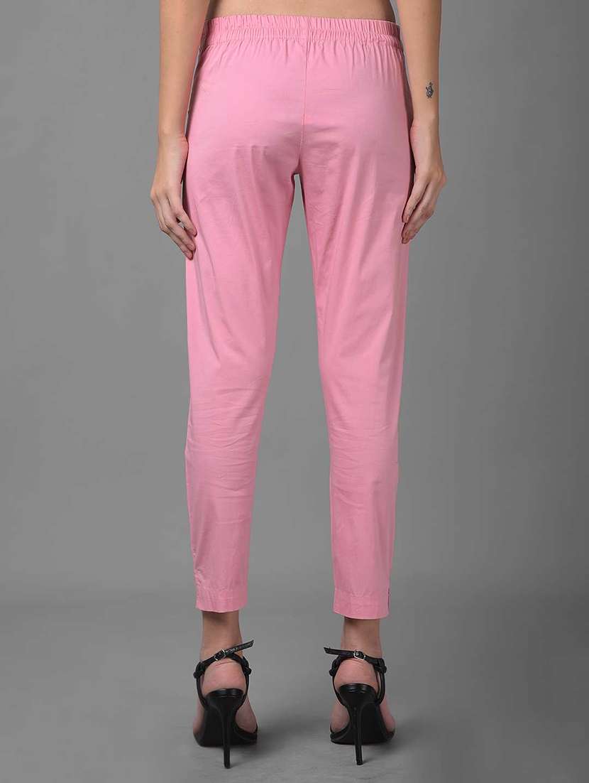 women solid ankle length jegging - 21594913 -  Standard Image - 3