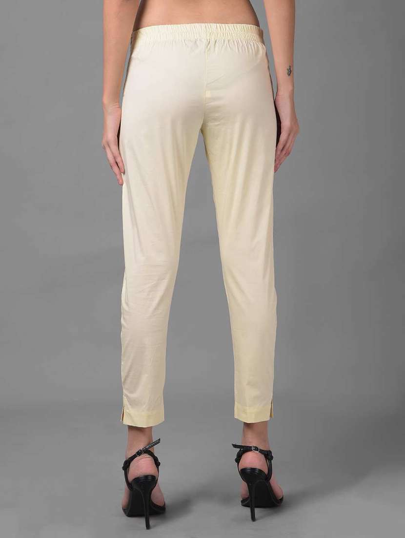 women solid ankle length jegging - 21594915 -  Standard Image - 3