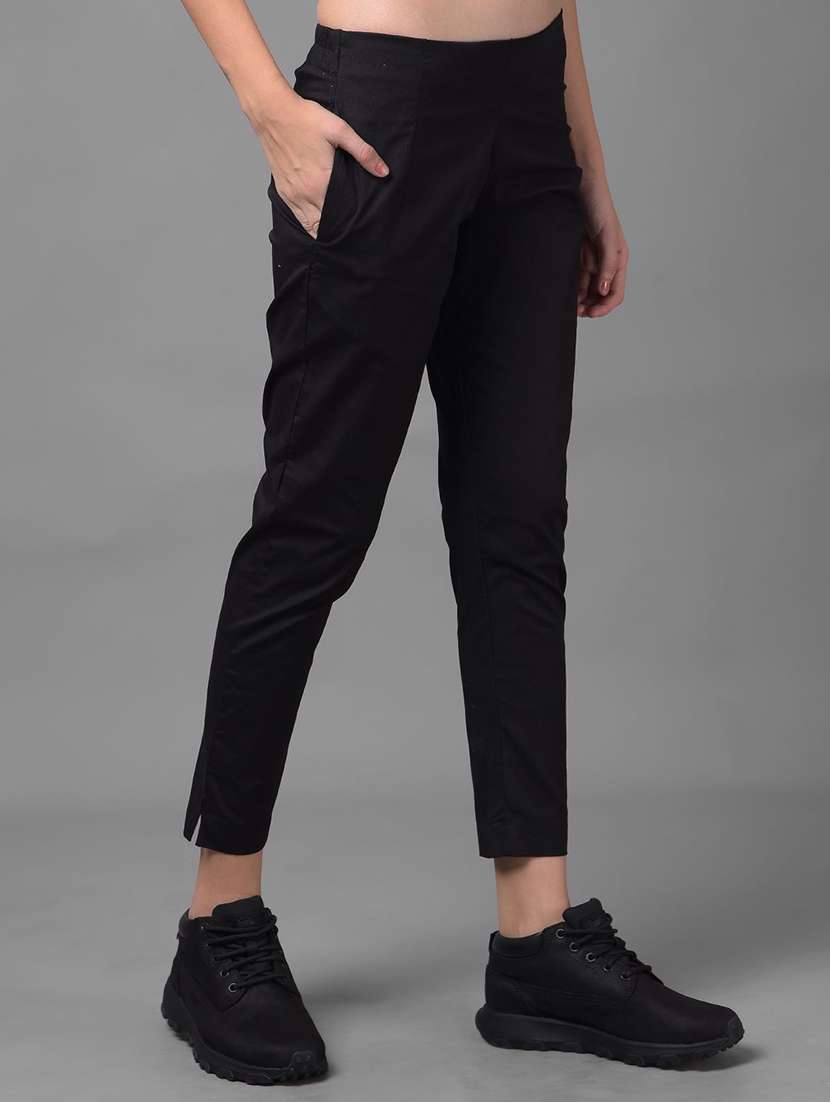 women pack of 3 solid ankle length jeggings - 21594926 - Standard Image - 3