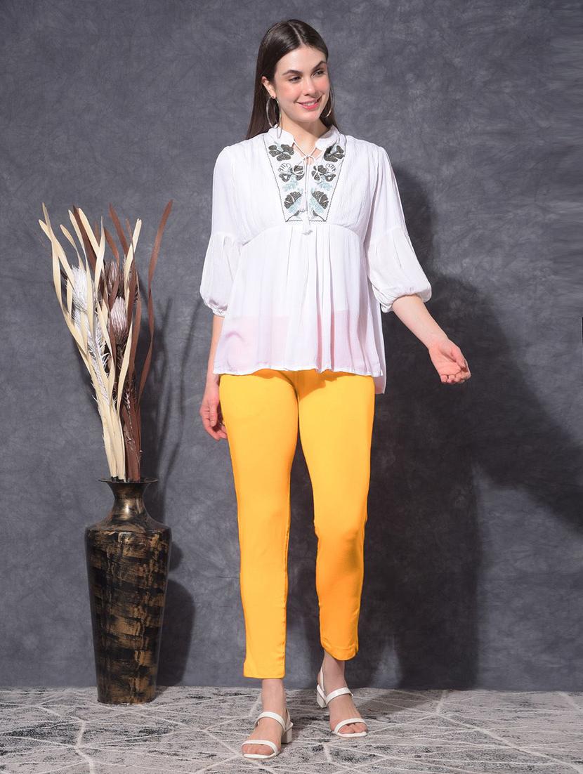 women solid ankle length jegging - 21594936 - Standard Image - 3