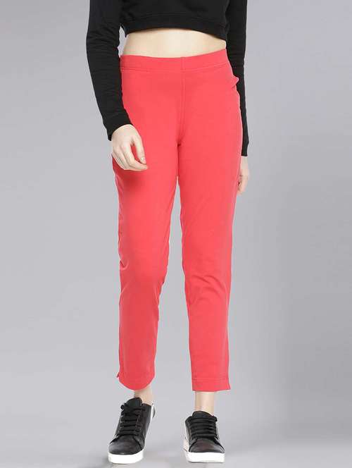 women solid ankle length jegging - 21594941 - Standard Image - 0