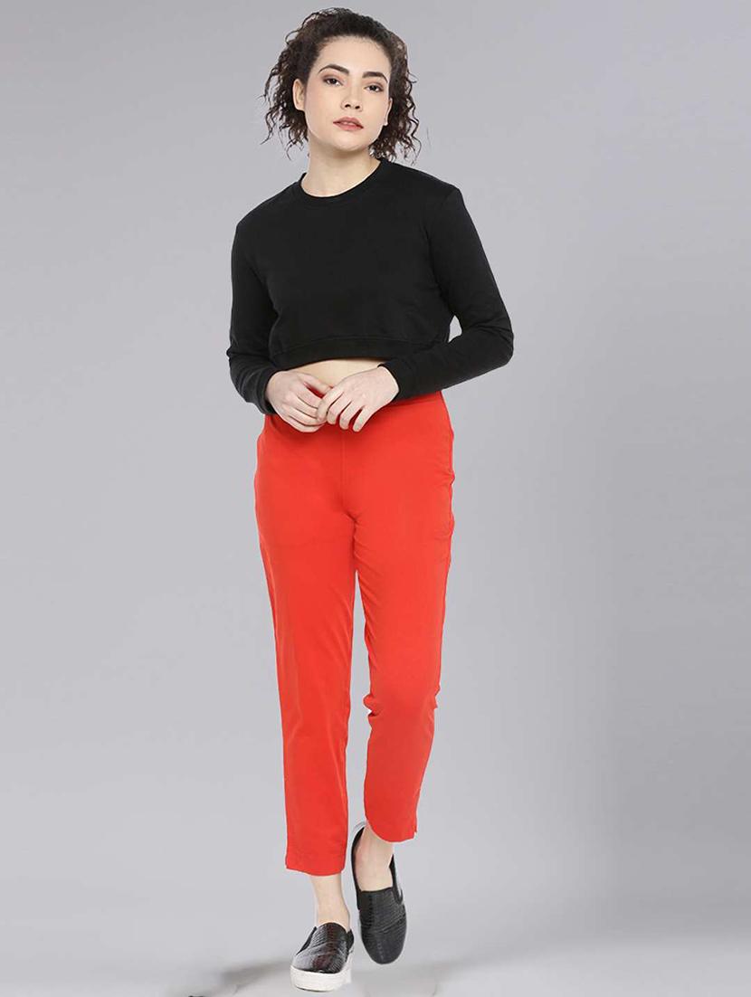 women solid ankle length jegging - 21594946 - Standard Image - 3