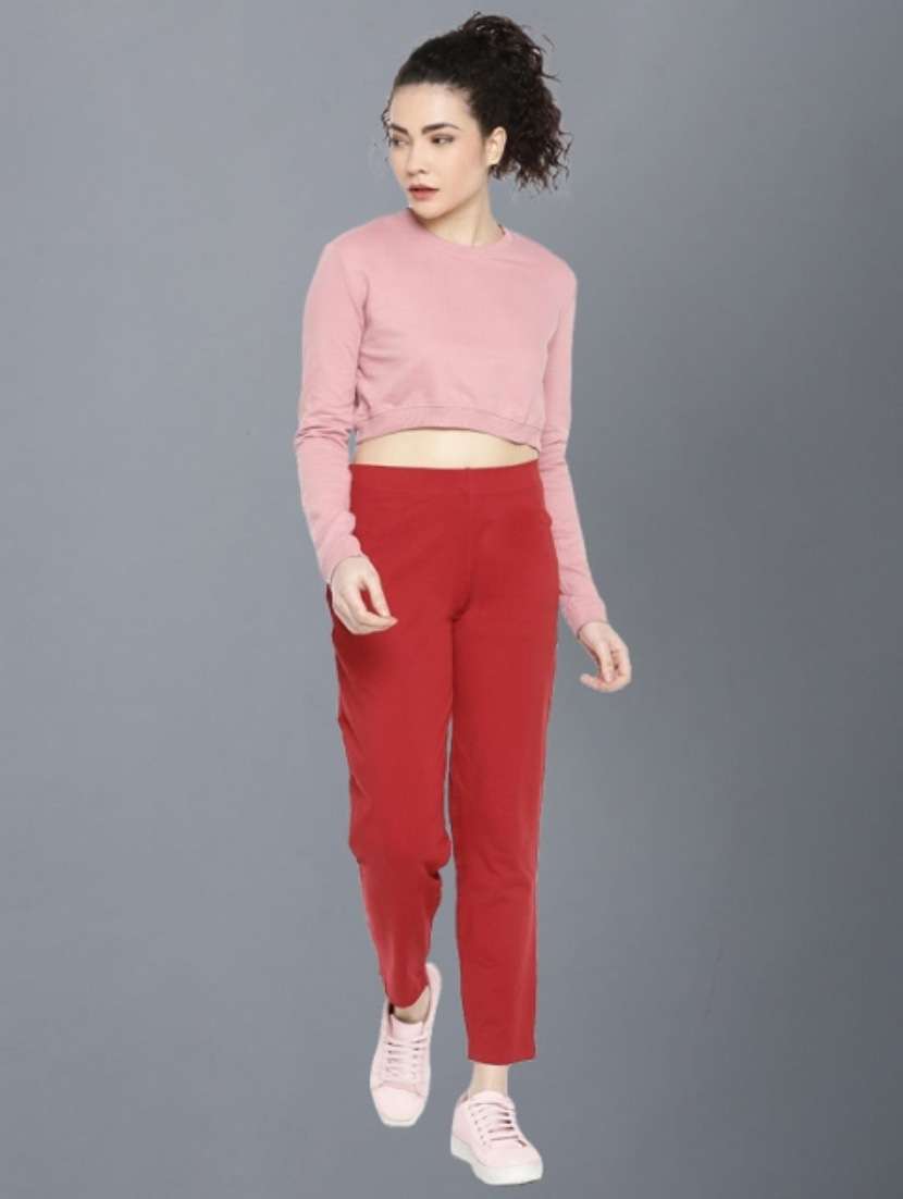 women solid ankle length jegging - 21594950 - Standard Image - 3