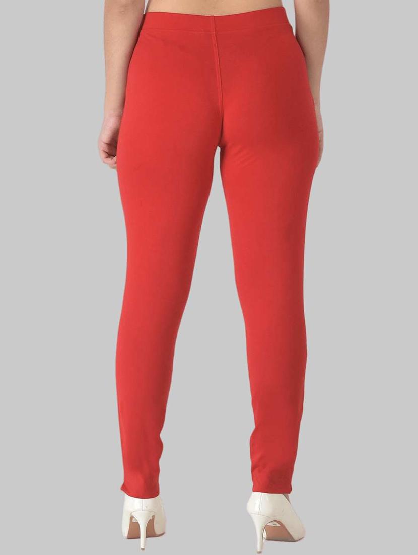 women pack of 2 solid ankle length jeggings - 21594985 - Standard Image - 3