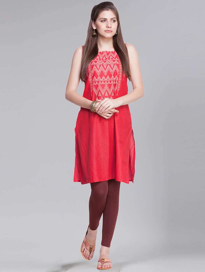 women solid ankle length legging - 21595103 -  Standard Image - 3