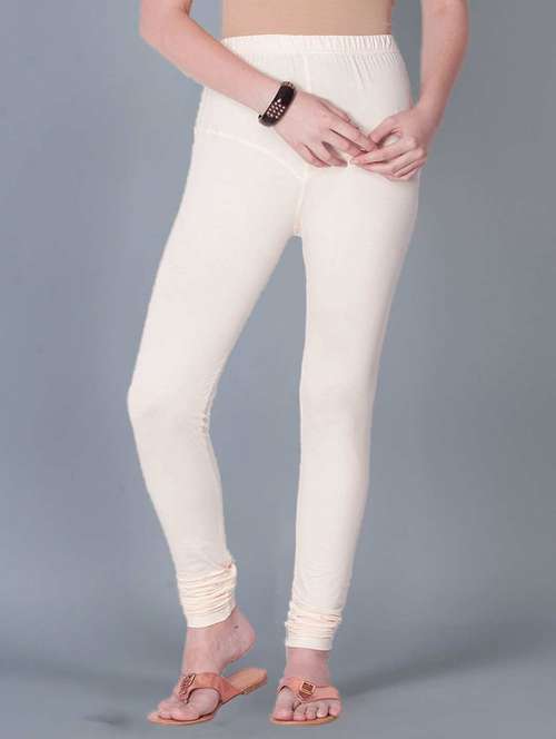 women solid full length legging - 21595243 -  Standard Image - 0