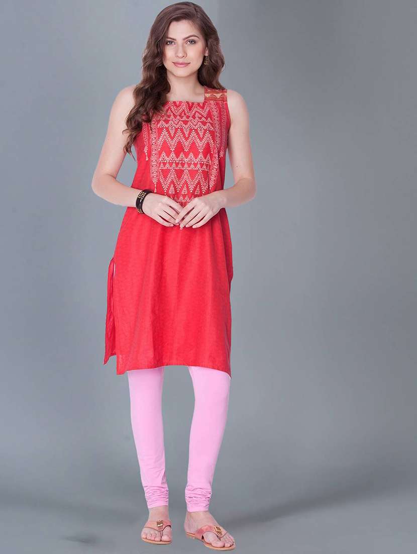 women solid full length legging - 21595261 -  Standard Image - 3