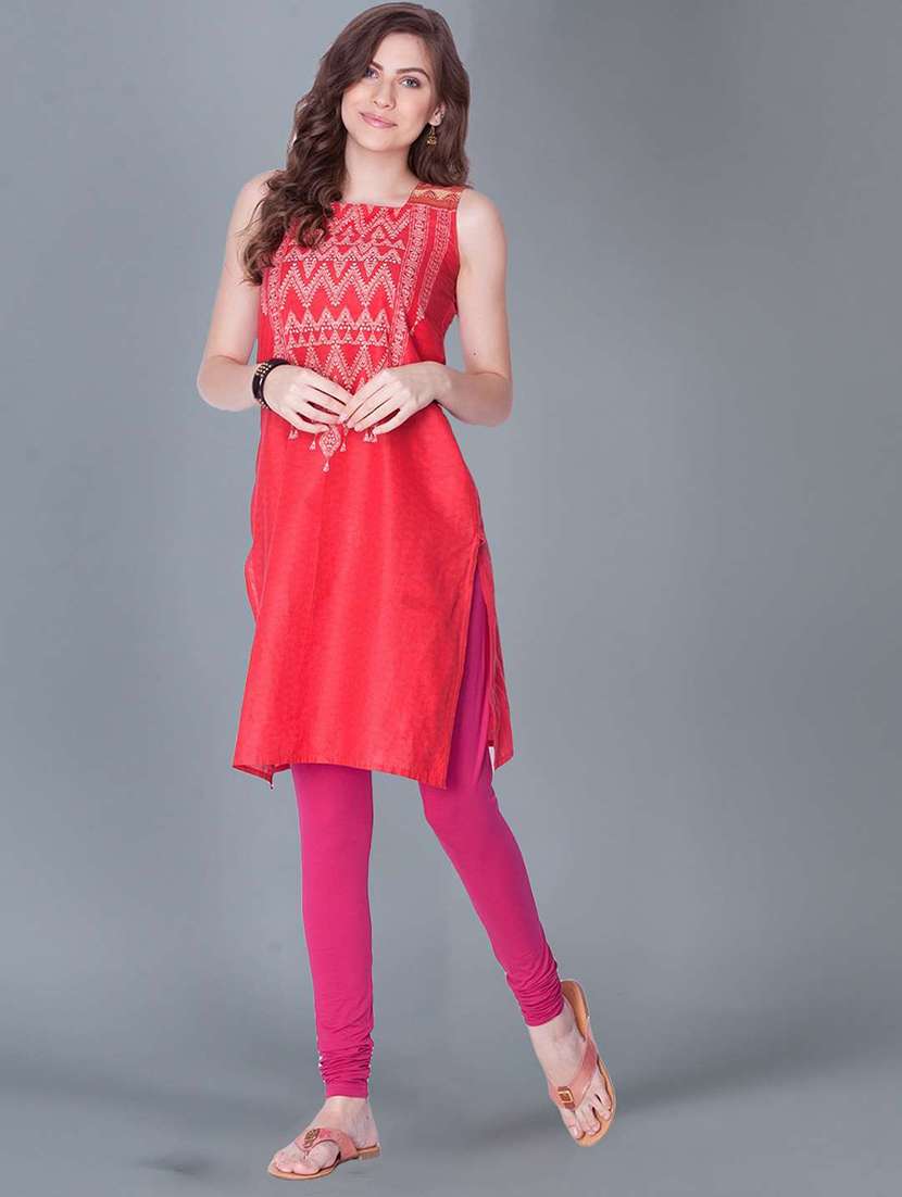 women solid full length legging - 21595272 -  Standard Image - 3