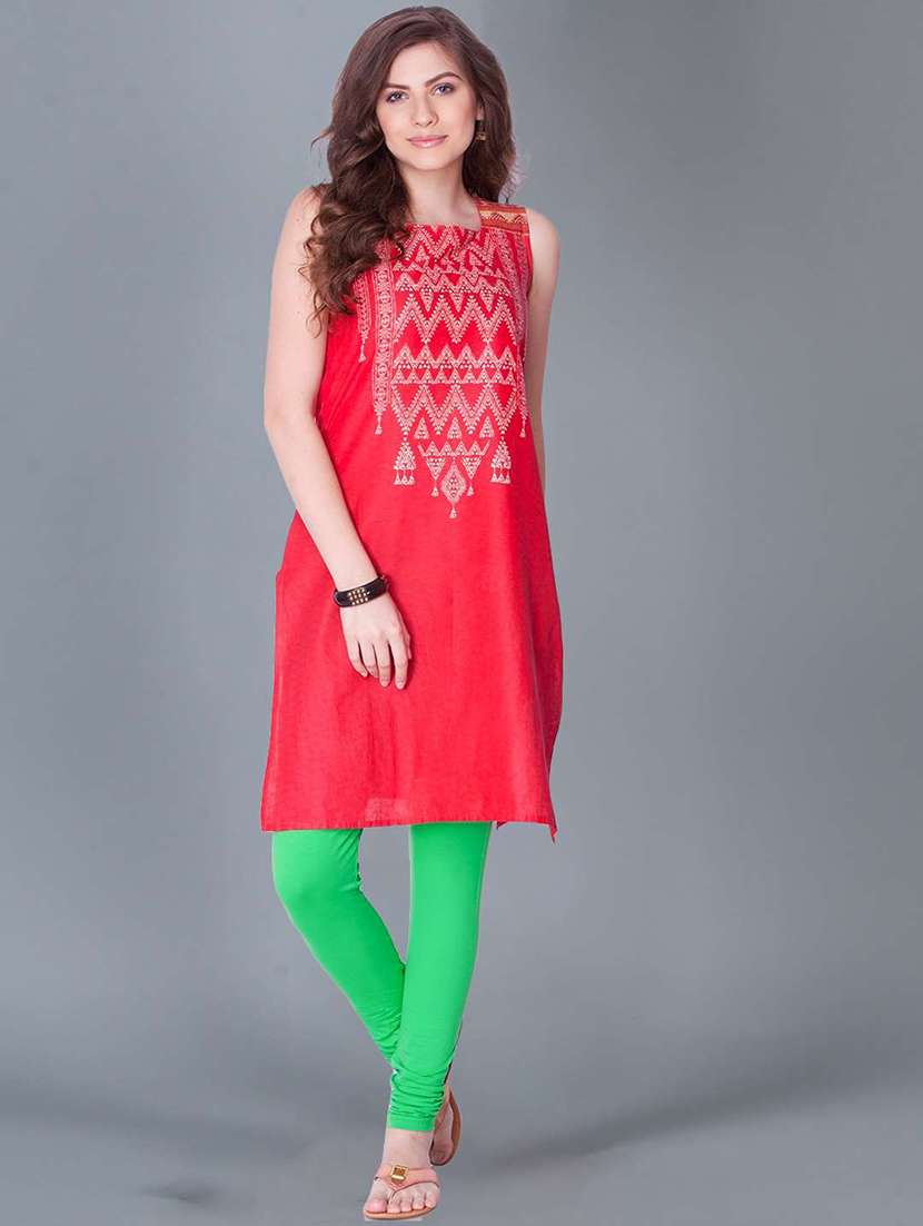 women solid full length leggings - 21595277 -  Standard Image - 3