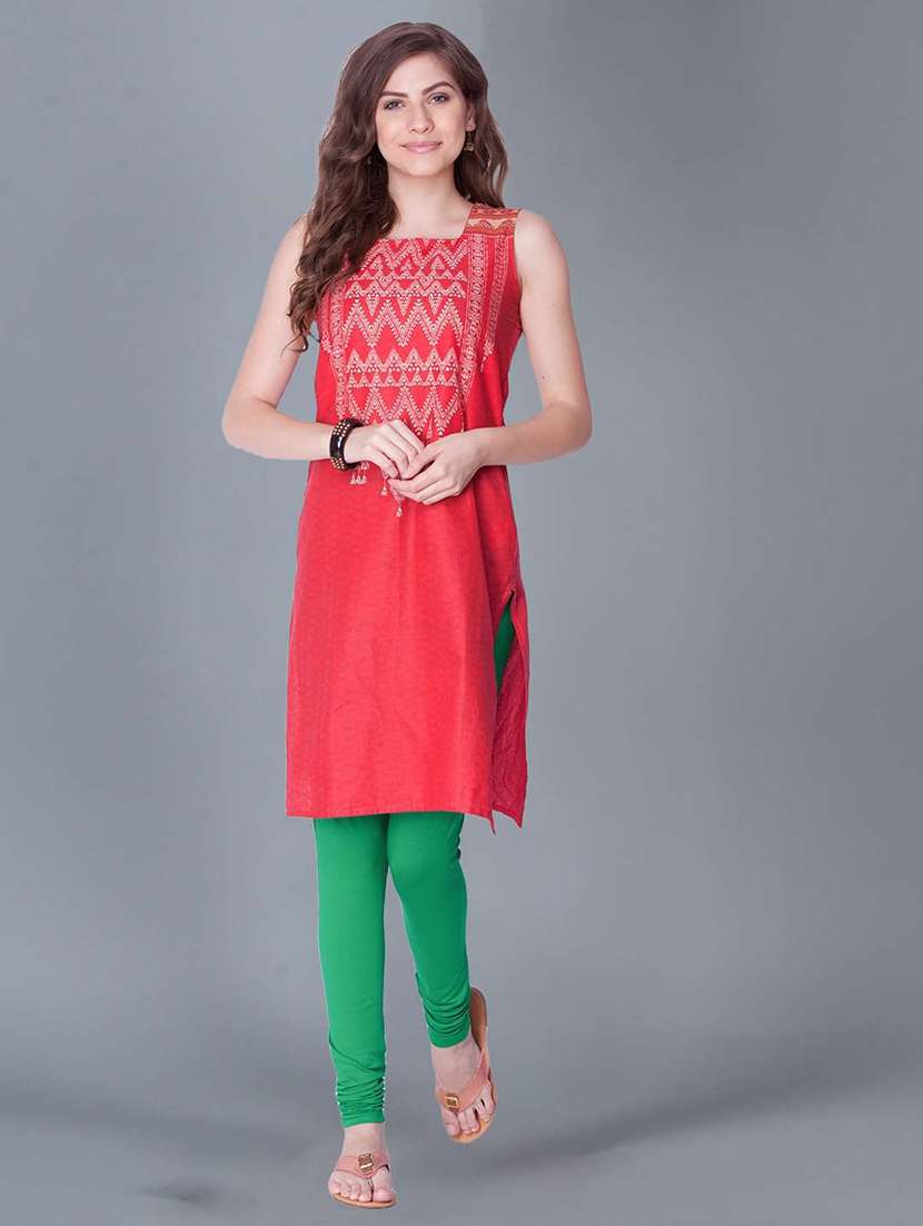 women solid full length legging - 21595279 -  Standard Image - 3