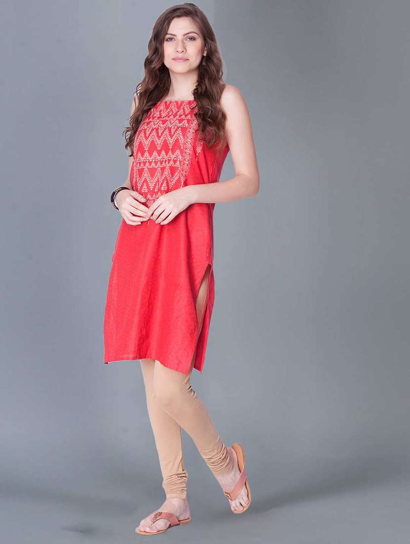 women solid full length legging - 21595280 -  Standard Image - 3