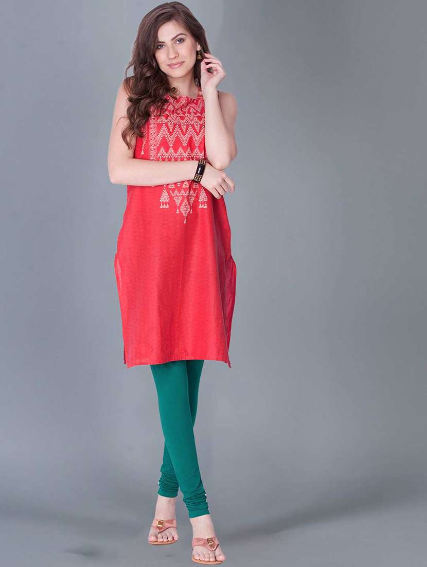 women solid full length leggings - 21595283 -  Standard Image - 3