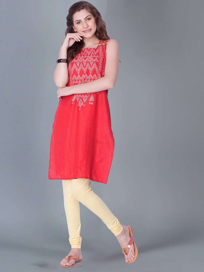 women solid full length legging - 21595292 -  Standard Image - 3