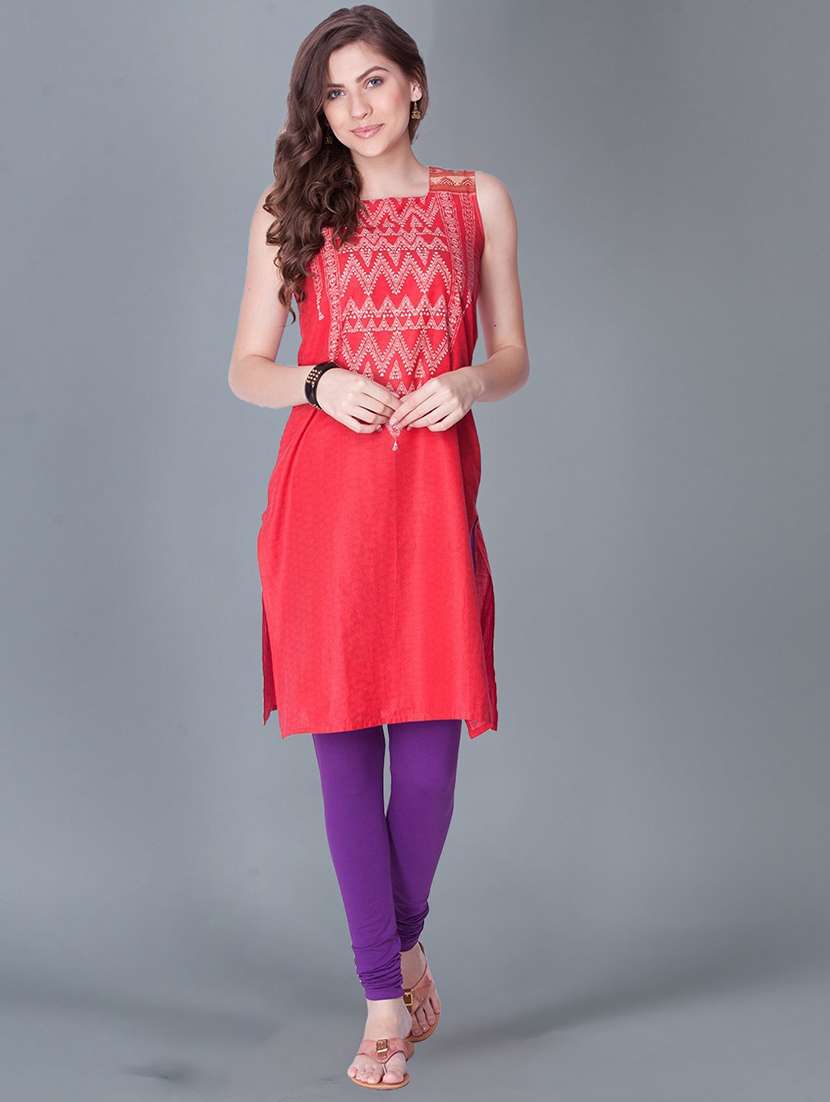 women solid full length legging - 21595302 -  Standard Image - 3