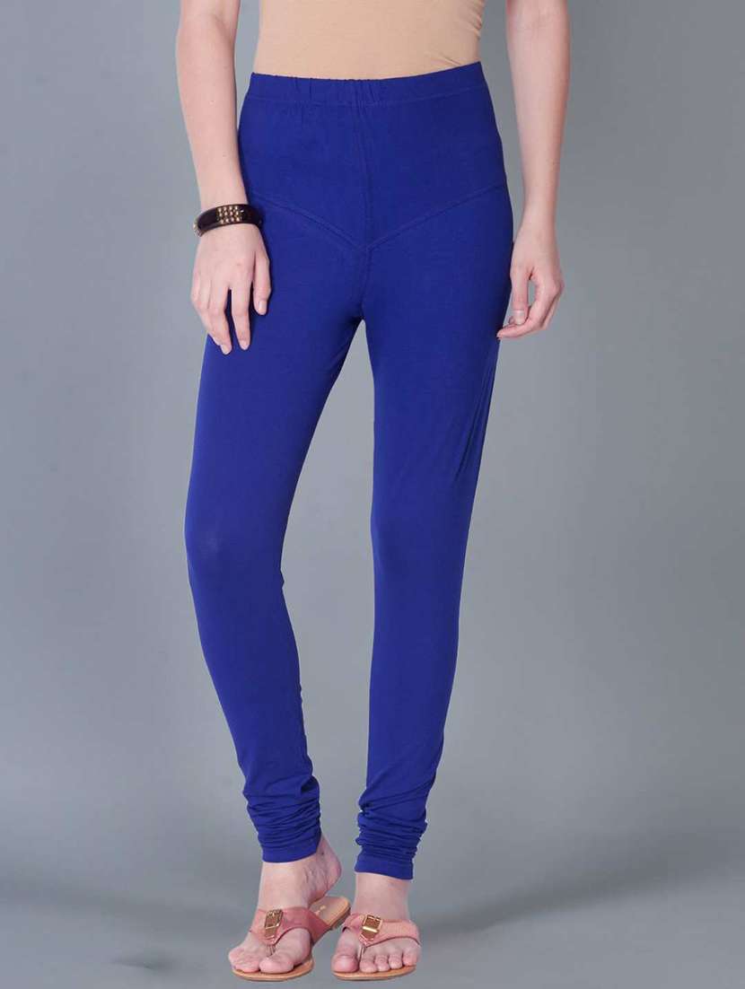 women solid full length leggings combo - 21595330 -  Standard Image - 3