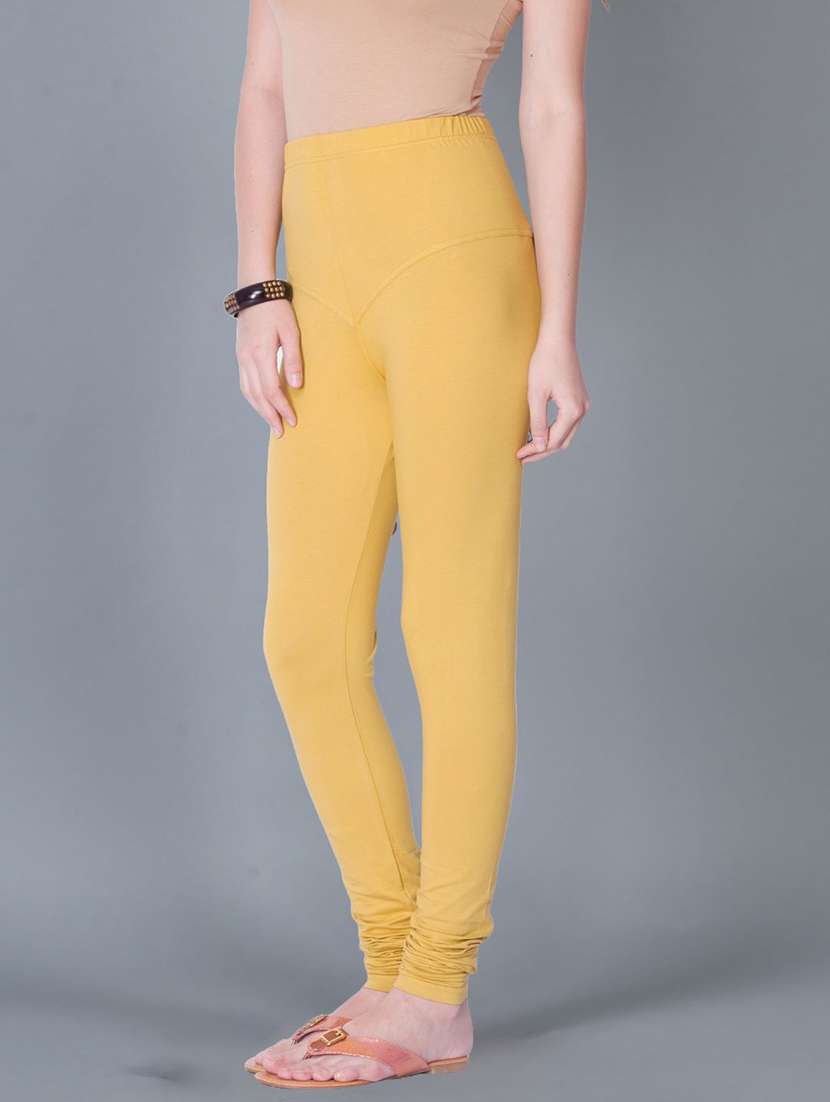 women pack of 3 solid full length legging - 21595336 -  Standard Image - 3