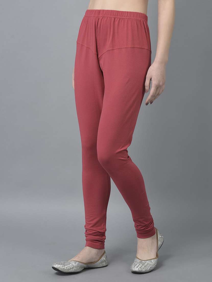 women solid full length leggings combo - 21595343 -  Standard Image - 3