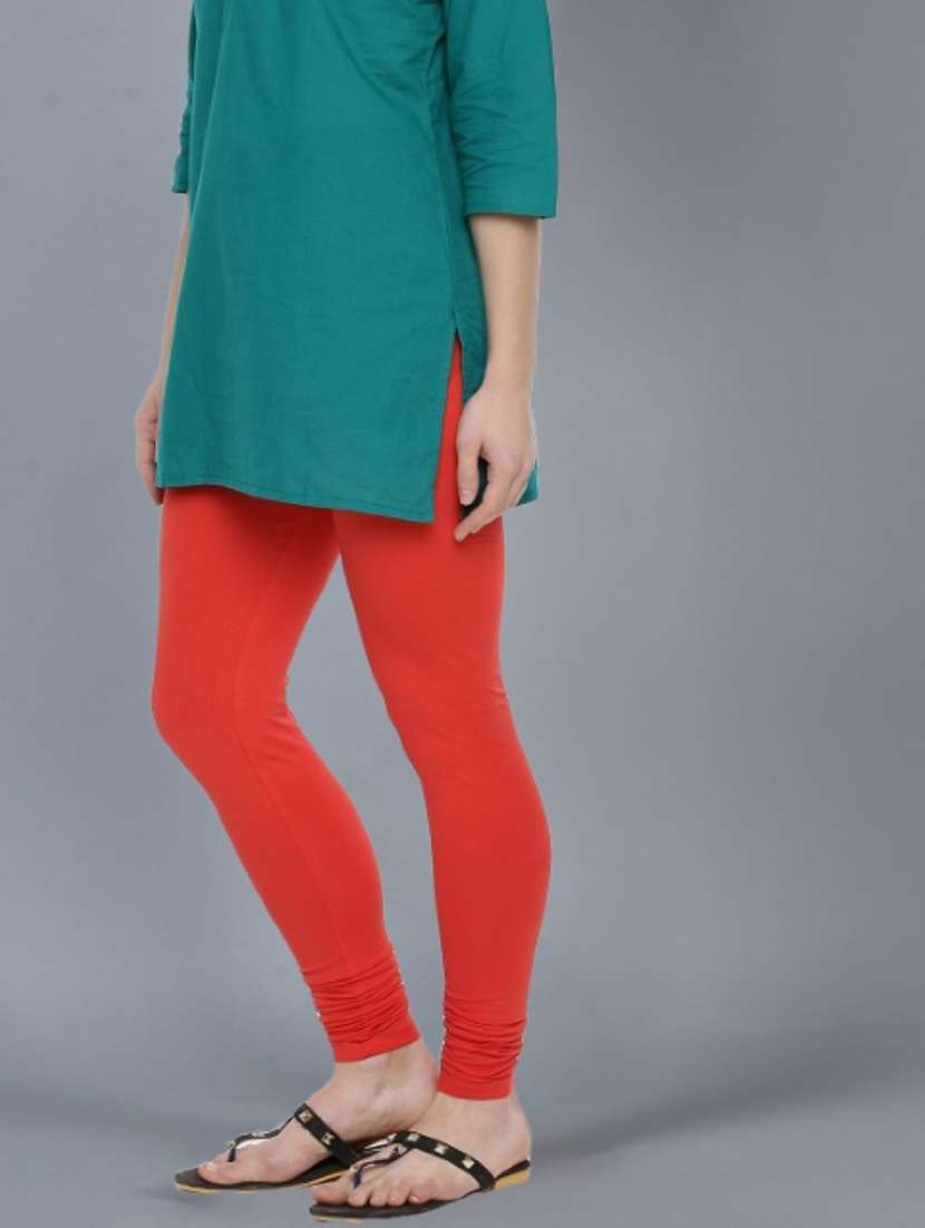 women solid full length leggings combo - 21595350 -  Standard Image - 3