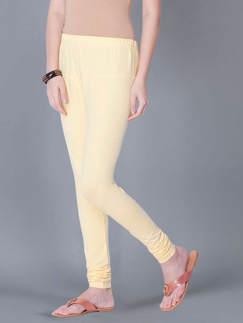 women solid full length leggings combo - 21595351 -  Standard Image - 3