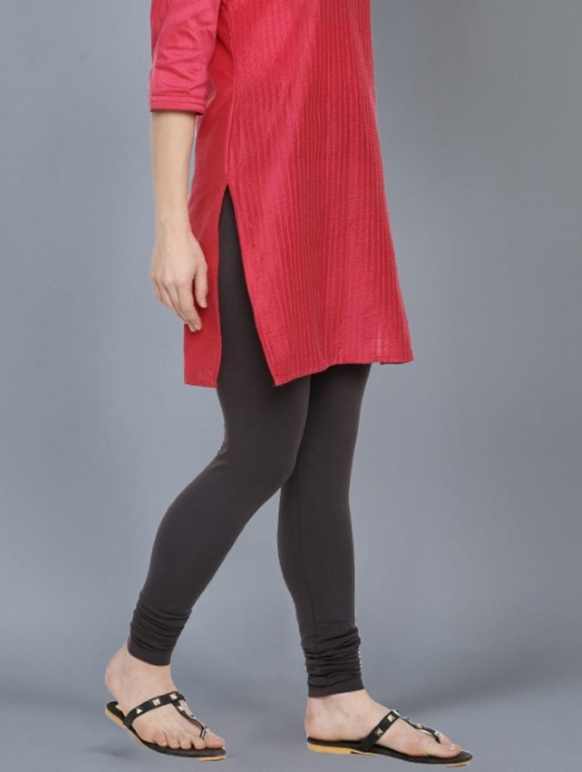 women solid full length leggings combo - 21595353 - Standard Image - 3
