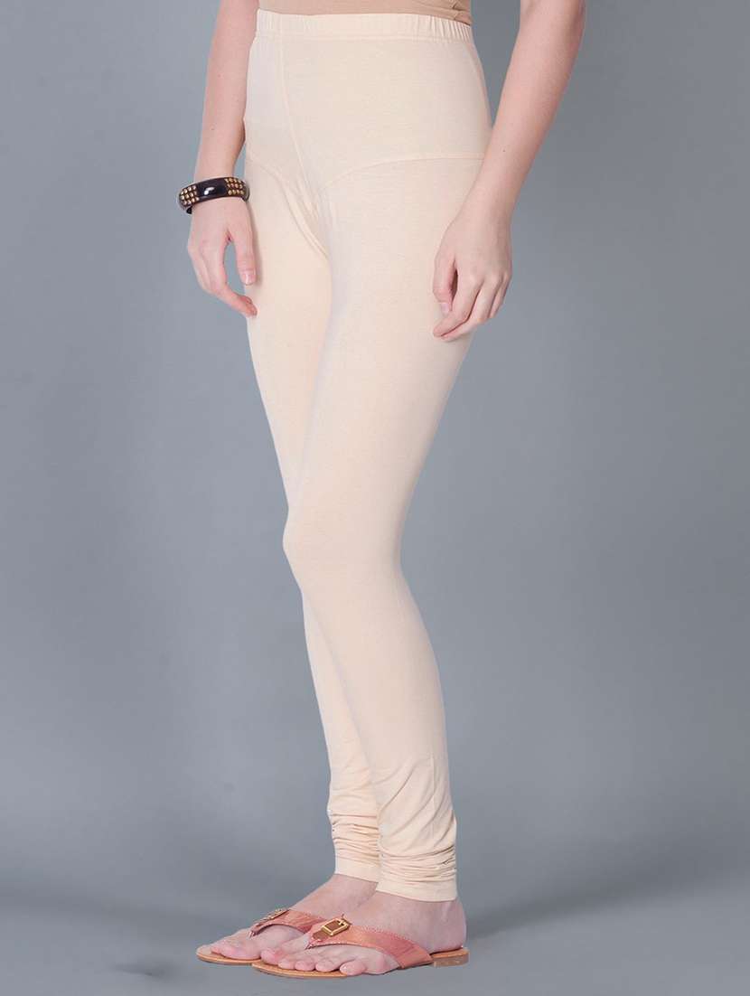 women solid full length leggings combo - 21595363 -  Standard Image - 3
