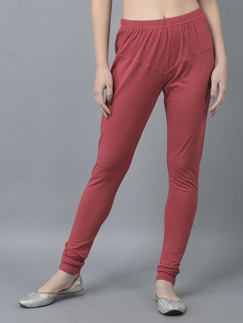 women solid full length leggings combo - 21595374 -  Standard Image - 3