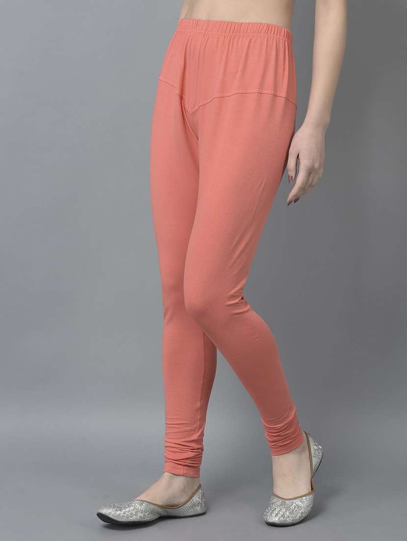 women solid full length leggings combo - 21595376 -  Standard Image - 3
