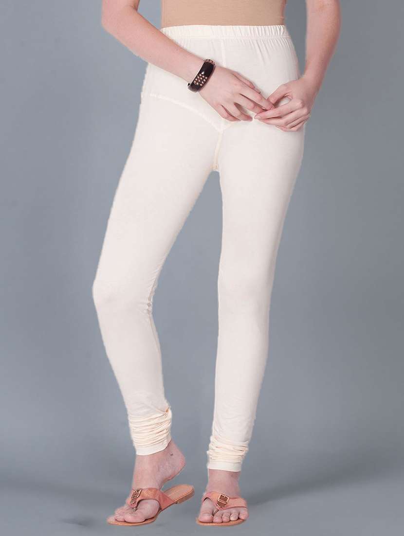women solid full length leggings combo - 21595383 -  Standard Image - 3