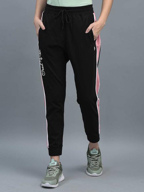 women color block regular fit jogger - 21595467 - Standard Image - 0