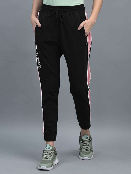 Women Color Block Regular Fit Jogger 