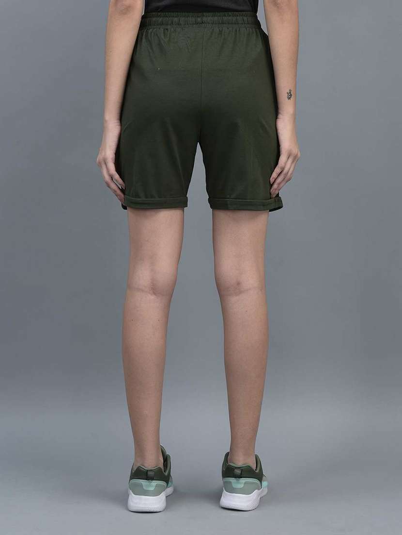 women solid regular fit loungewear shorts - 21595471 -  Standard Image - 3