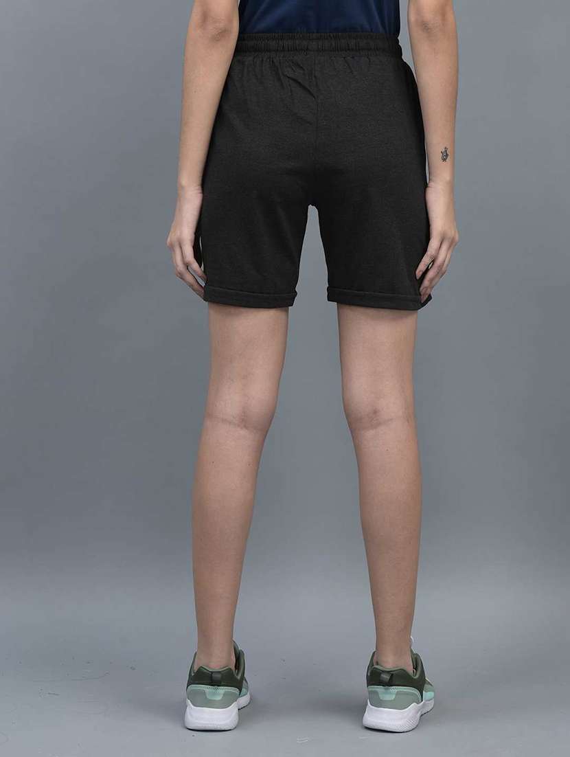 women solid regular fit loungewear shorts - 21595473 -  Standard Image - 3