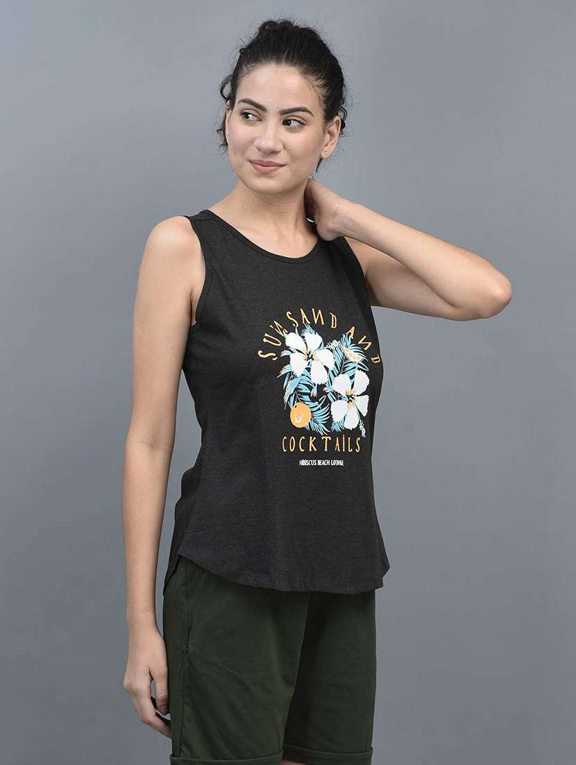 women printed sleeveless regular fit tank tops combo - 21595517 -  Standard Image - 3